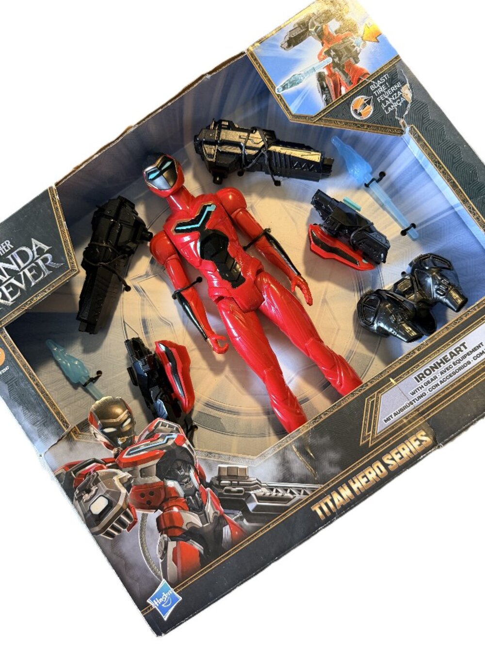 Black Panther Marvel Wakanda Forever Figure Titan Hero Series New